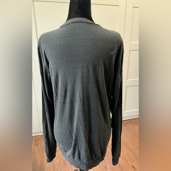 Women’s Chi Omega XO Sorority Collegiate Gray Sweater American Apparel Size M - Picture 7 of 9